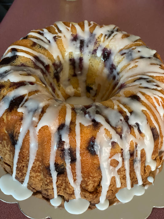 Lemon Blueberry Poundcake