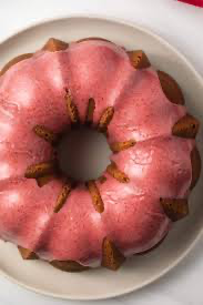 Strawberry Pound Cake